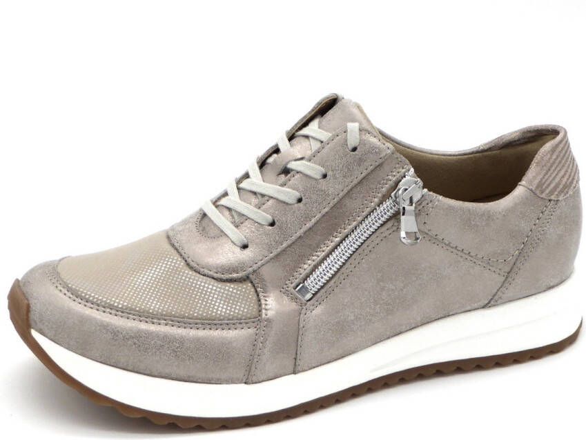 Waldläufer Orthotritt Dames Sneaker 752H02-312-334 Beige Wijdte H (38.5)