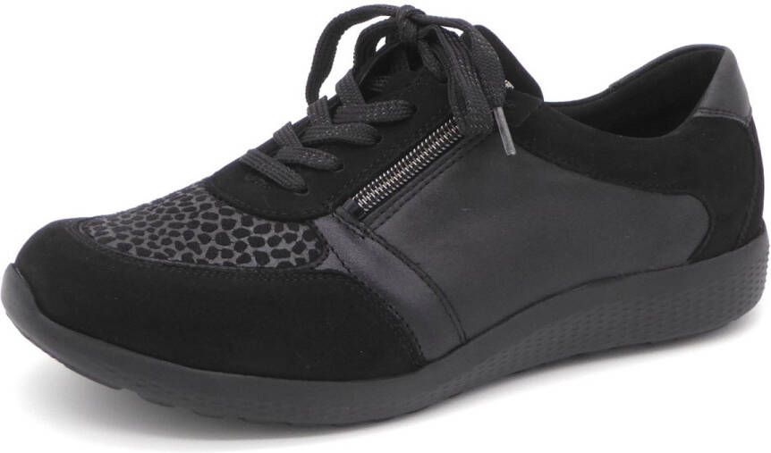 Waldläufer OrthoTritt Dames Sneaker 815M01-312-001 Zwart Wijdte M |(37.5)