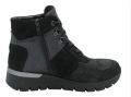 Waldläufer OrthoTritt Dames Veterboot 626K82-304-001 Zwart Wijdte K (40.5) - Zwart