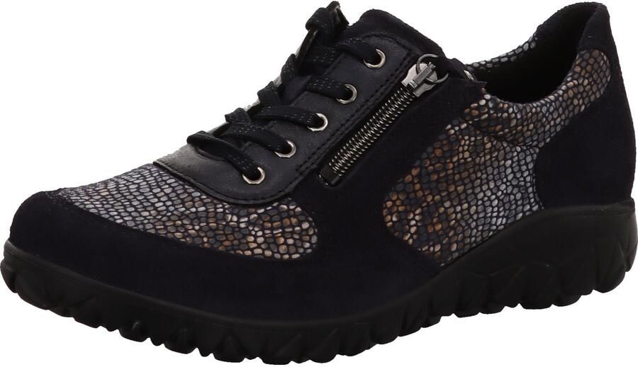 Waldläufer unisex veterschoenen blauw