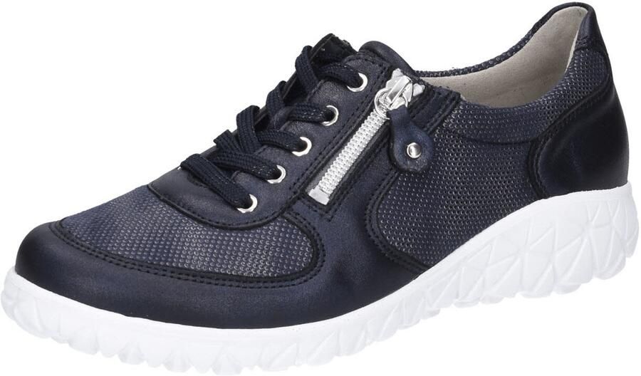 Waldläufer unisex veterschoenen blauw