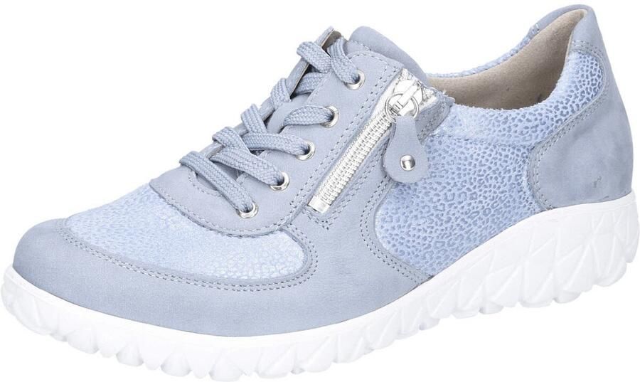 Waldläufer unisex veterschoenen blauw