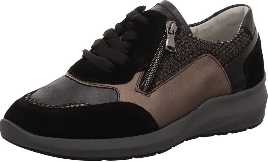 Waldläufer Unisex Veterschoenen zwart
