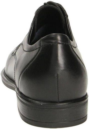 Waldläufer Zwarte Veterschoenen Henry Black Heren