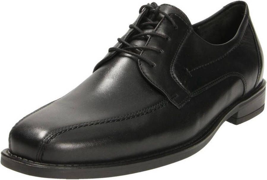 Waldläufer Zwarte Veterschoenen Henry Black Heren