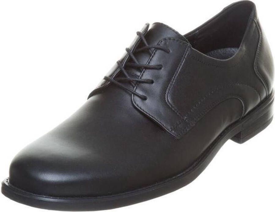 Waldläufer Henry Zwarte Veterschoenen