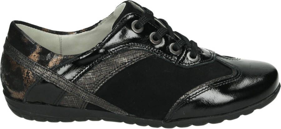 Wäldlaufer Waldlaufer 329001~Hesima~~~~~~~~~~~~~~~~~ Dames veterschoenen Zwart