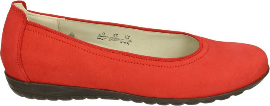 Wäldlaufer Waldlaufer 329051-H-Hesima Ballerinaschoenen Rood