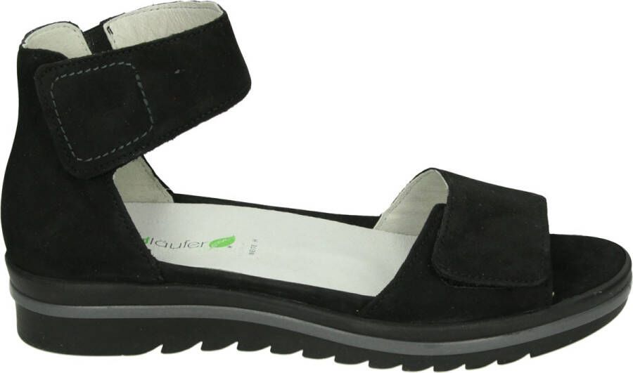 Wäldlaufer Waldlaufer 351005-H-Hakura~~~~~~~~~~~~~~~ Sandalen met hakDames Sandalen Zwart