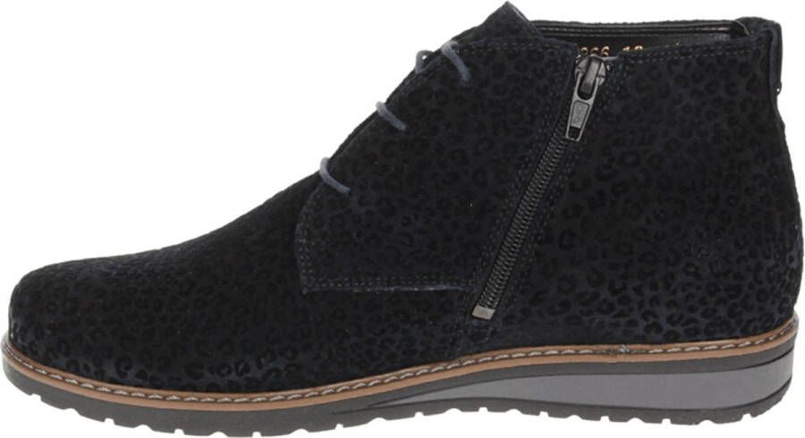 Wäldlaufer Waldlaufer 379808~Havida~~~~~~~~~~~~~~~~~ Hoge sneakersVeterlaarzenDames veterschoenenDames sneakersHalf-hoge schoenen Blauw