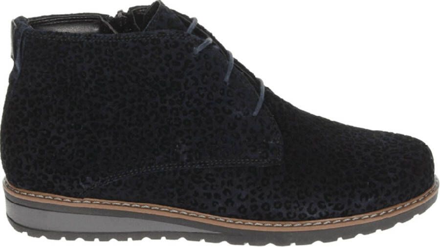 Wäldlaufer Waldlaufer 379808~Havida~~~~~~~~~~~~~~~~~ Hoge sneakersVeterlaarzenDames veterschoenenDames sneakersHalf-hoge schoenen Blauw
