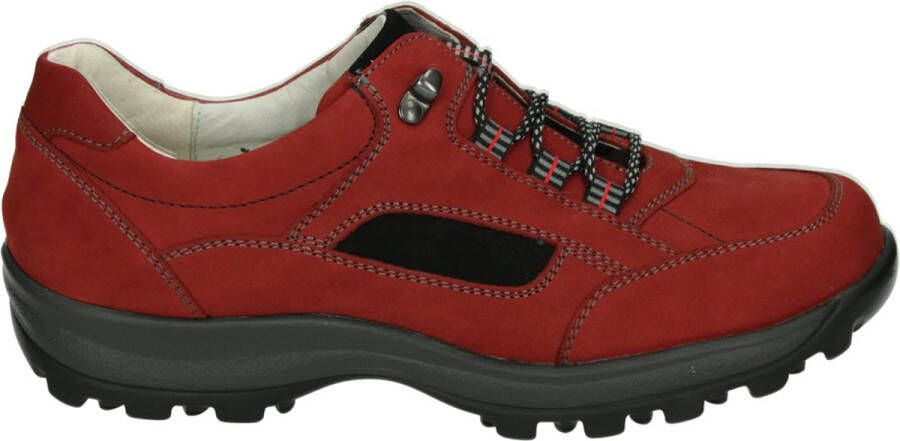 Wäldlaufer Waldlaufer 471000-Holly~~~~~~~~~~~~~~~~~~ Dames veterschoenen Rood