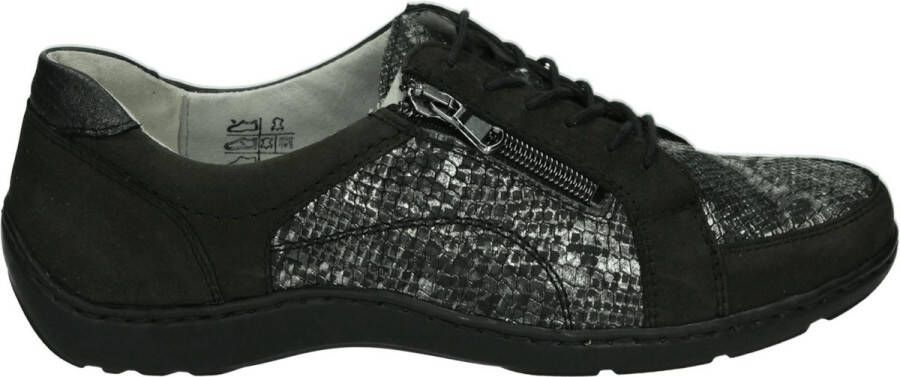Waldläufer Waldlaufer 496042 Henny Volwassenen Dames veterschoenen Kleur: Zwart