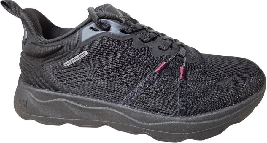 Wäldlaufer Waldlaufer 588950 101 001 Sneakers Zwart textiel Slip-In Dames Breedtemaat H Waterafstotend Zwart