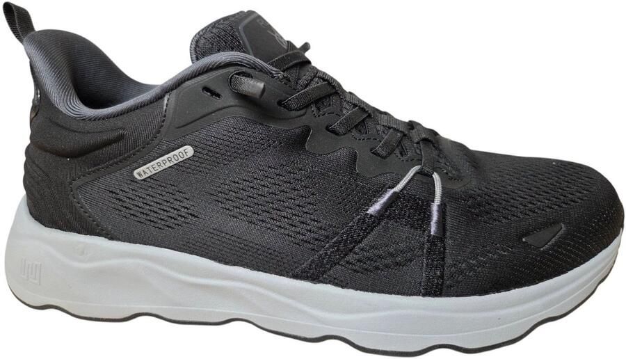 Wäldlaufer Waldlaufer 591950 101 001 H Sneakers Zwart Textiel Slip-In Waterproof Heren Zwart