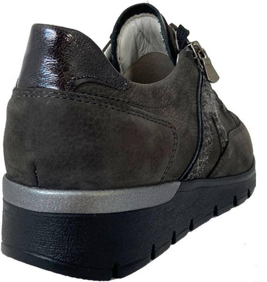 Waldläufer Waldlaufer 626001 K Ramona Volwassenen Dames veterschoenen Kleur Grijs