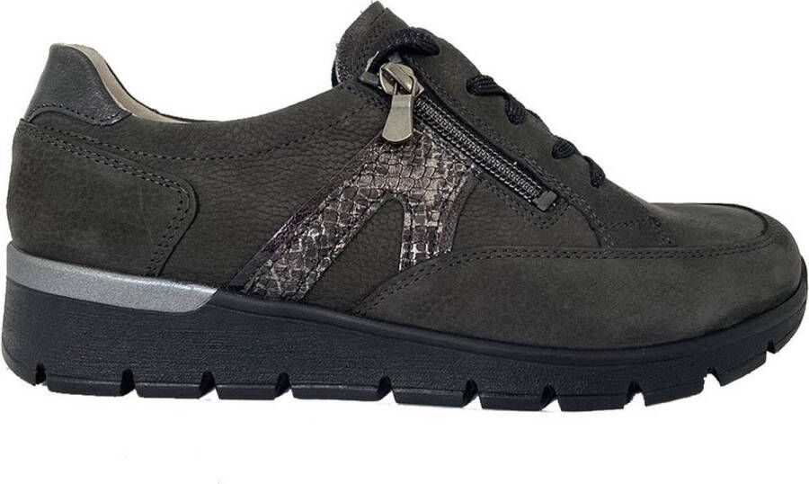 Waldläufer Waldlaufer 626001 K Ramona Volwassenen Dames veterschoenen Kleur Grijs - Foto 5
