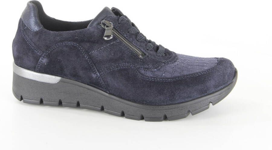 Wäldlaufer Waldlaufer 626K02-K-Ramona~~~~~~~~~~~~~~~ Lage sneakersDames sneakers Blauw