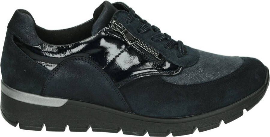 Wäldlaufer Waldlaufer 626K02~K-Ramona~~~~~~~~~~~~~~~ Lage sneakersDames sneakers Blauw