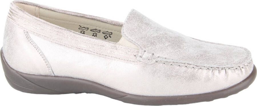 Wäldlaufer Waldlaufer 640004-314-070 dames instappers sportief (4) metallic