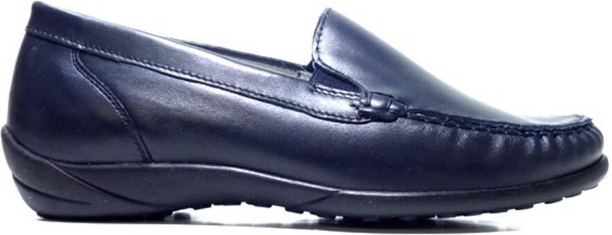 Wäldlaufer Waldläufer Dames Instapper 640004-186-194 Blauw Kläre wijdte K