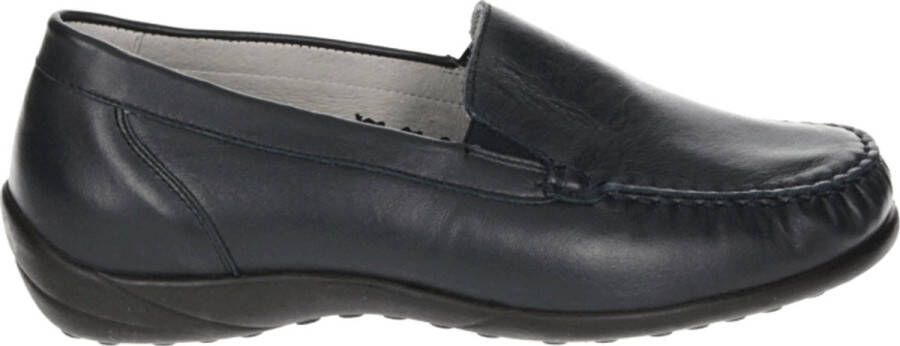 Wäldlaufer Waldläufer Dames Instapper 640004-186-194 Blauw Kläre wijdte K