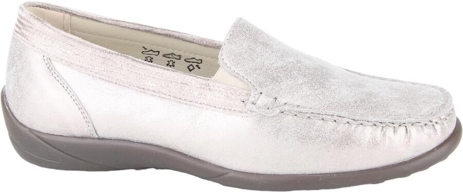 Wäldlaufer Waldlaufer 640004-314-070 dames instappers sportief (4) metallic