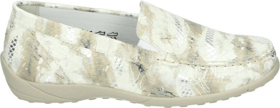 Waldläufer Waldlaufer 640004~K~~~~~~~~~~~~~~~~~~~~~~ Instappers Wit beige