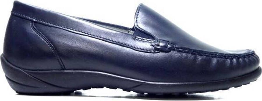 Wäldlaufer Waldläufer Dames Instapper 640004-186-194 Blauw Kläre wijdte K