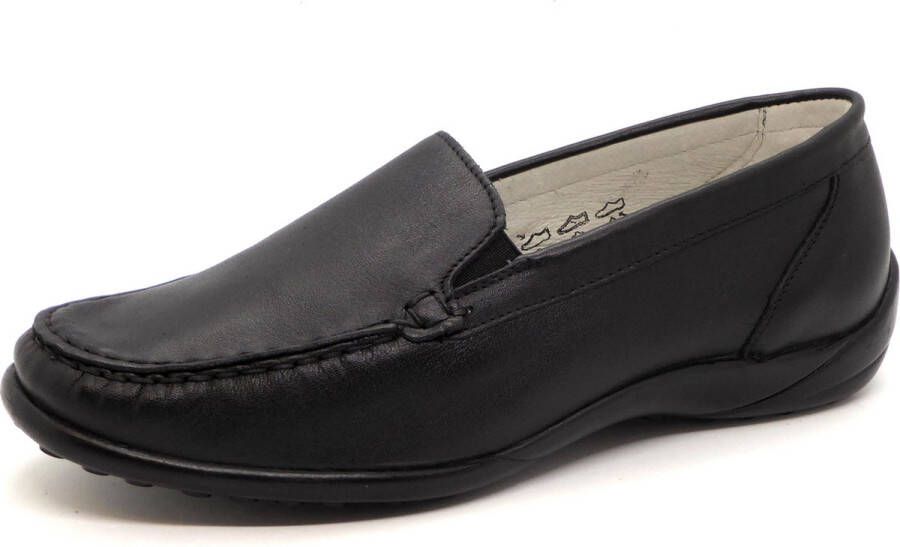 Wäldlaufer Waldläufer Dames Instapper 640004-186-001 Zwart Kläre Wijdte K ½ (42.5) - Foto 3