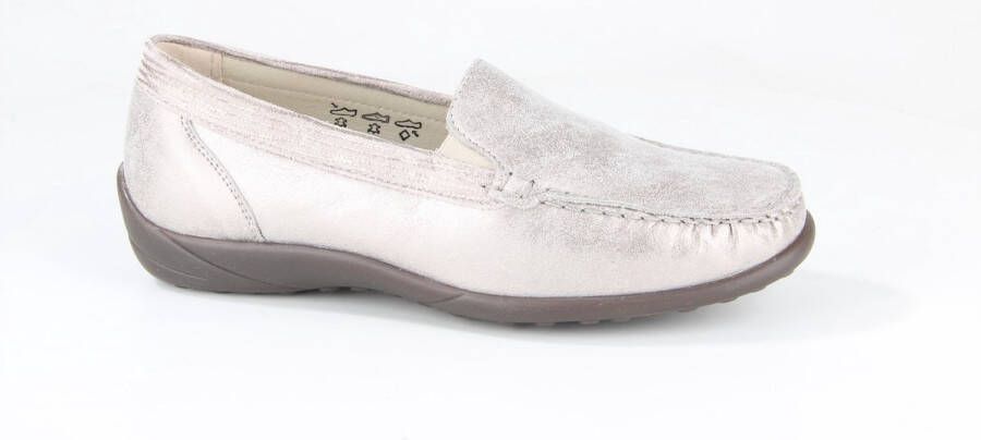 Wäldlaufer Waldlaufer 640004-314-070 dames instappers sportief (4) metallic