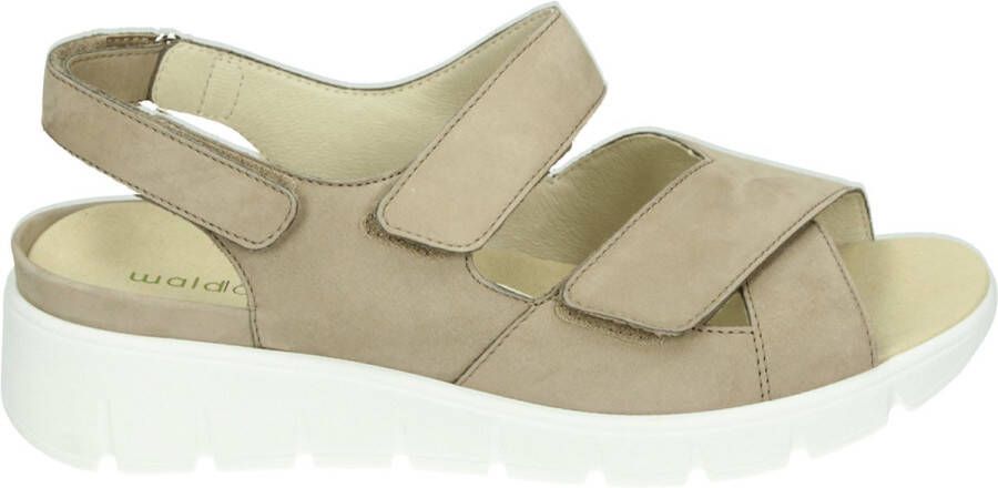Wäldlaufer Waldlaufer 658001~K~Adea~~~~~~~~~~~~~~~~~ Platte sandalenDames Sandalen Wit beige - Foto 1