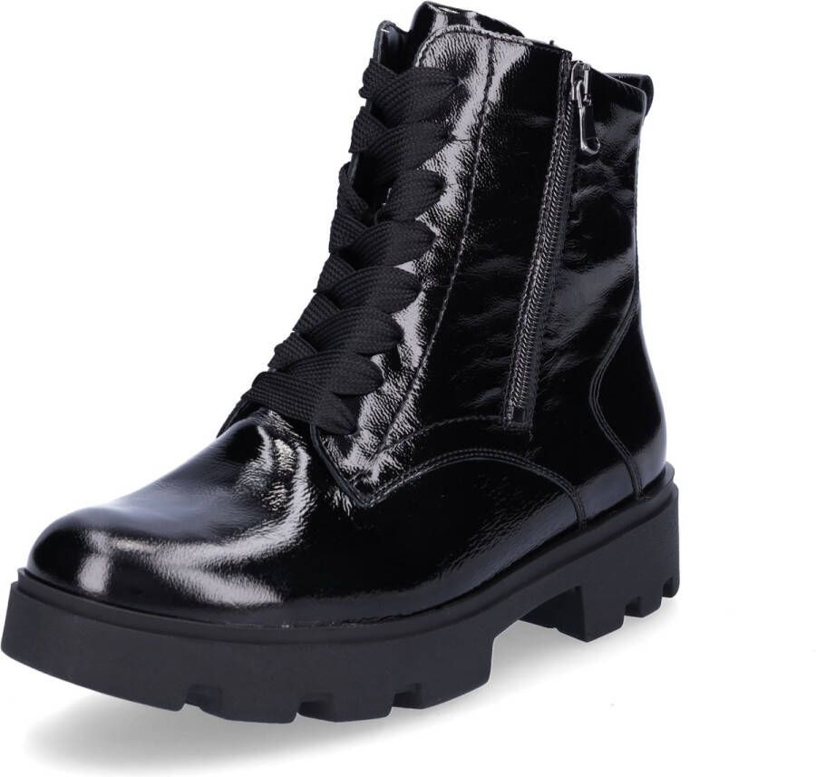 Wäldlaufer Waldlaufer 694806-143-001 dames veterboots sportief (5) zwart