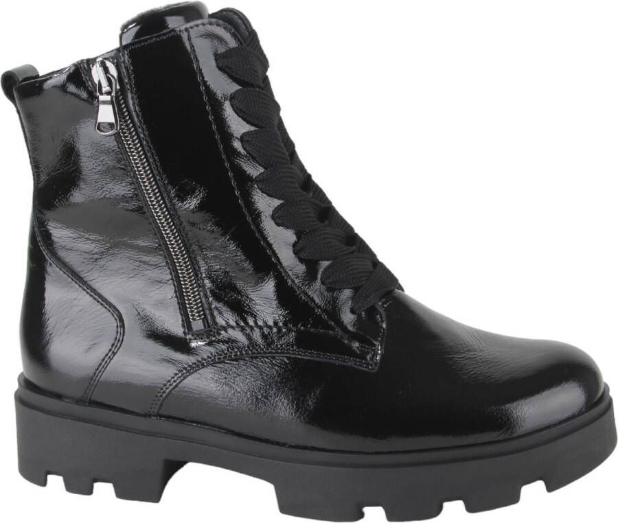 Wäldlaufer Waldlaufer 694806-143-001 dames veterboots sportief (5) zwart