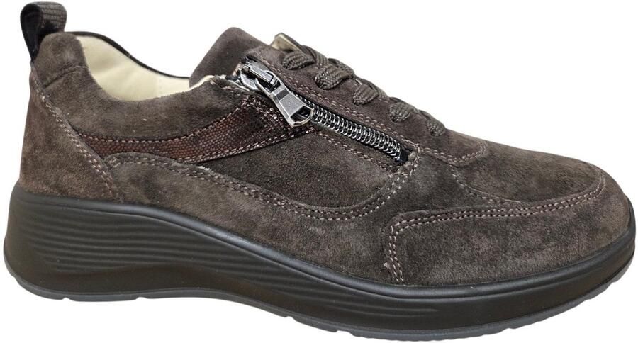 Wäldlaufer Waldlaufer 698008 402 166 Sneakers Bruin Suede Dames Breedtemaat K Bruin