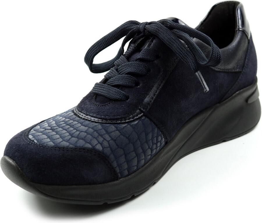 Wäldlaufer Waldläufer Dames Sneaker 715H02-400-194 Blauw Wijdte H (38.5) - Foto 2