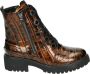 Wäldlaufer Waldlaufer 716802~H-Luise~~~~~~~~~~~~~~~~ Hoge sneakersVeterlaarzenDames veterschoenenDames sneakersHalf-hoge schoenen Bruin - Thumbnail 1