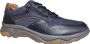 Wäldlaufer Waldlaufer 718006 301 519 blauw veterschoen met rits H leest - Thumbnail 1