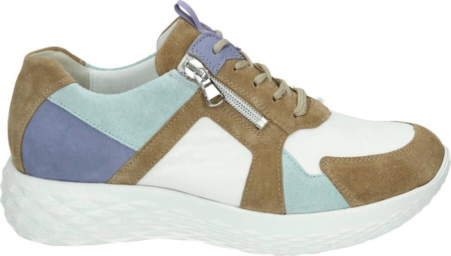 Wäldlaufer Waldlaufer 726007 H Franzi Volwassenen Lage sneakersDames sneakers Wit beige