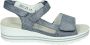 Wäldlaufer Waldlaufer 728003~H-Michelle~~~~~~~~~~~~~ Sandalen met hakDames Sandalen Blauw - Thumbnail 1