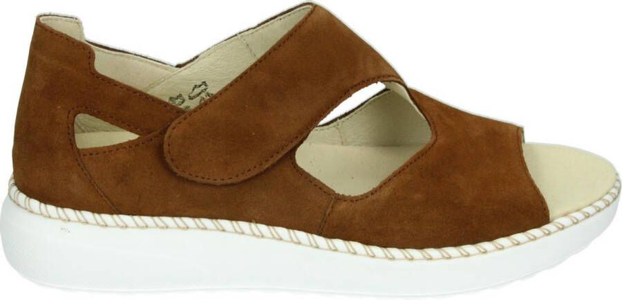 Waldläufer Waldlaufer 731802 H-Vera Volwassenen Sandalen met hakDames Sandalen Kleur: Cognac