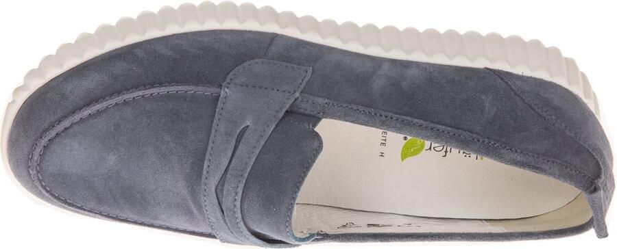 WALDLAUFER Waldläufer Instappers Dames H-lorela Maat: 41 5 Materiaal: Suède Kleur: Blauw - Foto 7