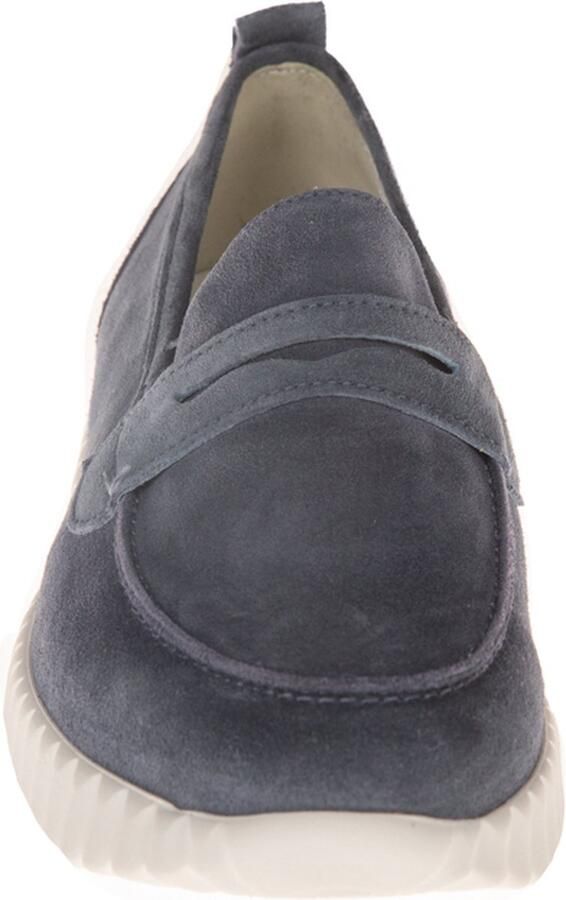 WALDLAUFER Waldläufer Instappers Dames H-lorela Maat: 41 5 Materiaal: Suède Kleur: Blauw - Foto 5