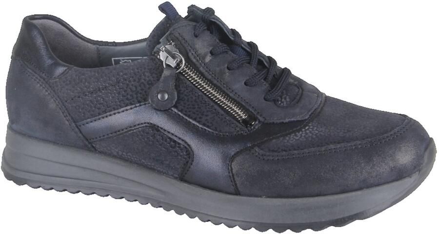 Wäldlaufer Waldlaufer 752004-412-341 dames veterschoenen sportief (7) blauw