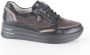 Wäldlaufer Waldlaufer 755004-H-Arianna~~~~~~~~~~~~~~ Lage sneakersDames sneakers Zwart - Thumbnail 1