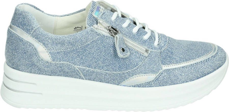 Wäldlaufer Waldlaufer 755004~H-Arianna~~~~~~~~~~~~~~ Lage sneakersDames sneakers Blauw