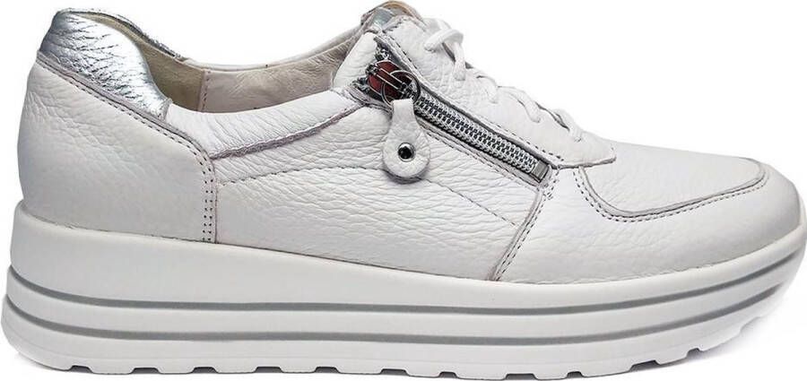Wäldlaufer Waldlaufer 758009-H-Lana~~~~~~~~~~~~~~~~~ Lage sneakersDames sneakers Wit beige