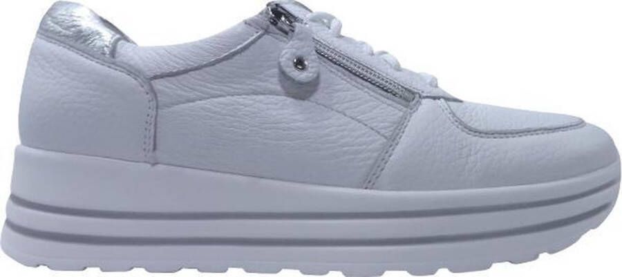 Wäldlaufer Waldlaufer 758009-H-Lana~~~~~~~~~~~~~~~~~ Lage sneakersDames sneakers Wit beige