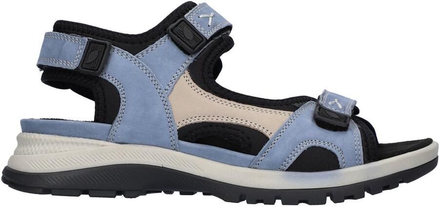 Waldläufer Dames outdoor sandalen in effen kleur