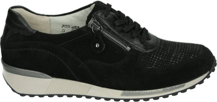 Wäldlaufer Waldlaufer 776004~H-Jule~~~~~~~~~~~~~~~~~ Lage sneakersDames sneakers Zwart